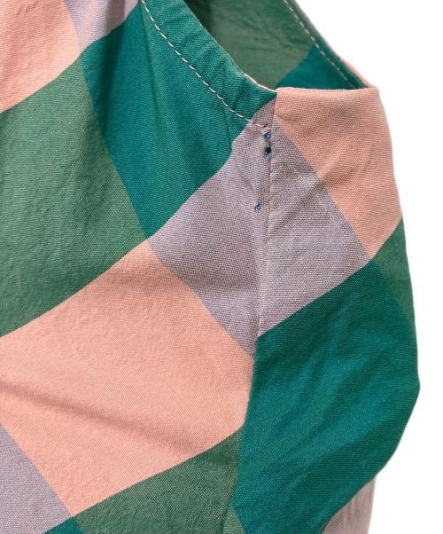 leur logette（ルールロジェット）leur logette (ルールロジェット) flair check Dress ピンク サイズ:1の古着・服飾アイテム