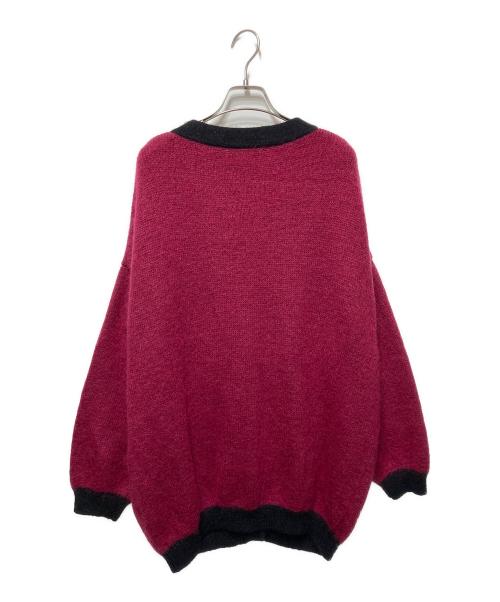 Couture d'adam（クチュールドアダム）COUTURE D'ADAM (クチュールドアダム) モヘヤ混カーディガン パープル サイズ:FREEの古着・服飾アイテム