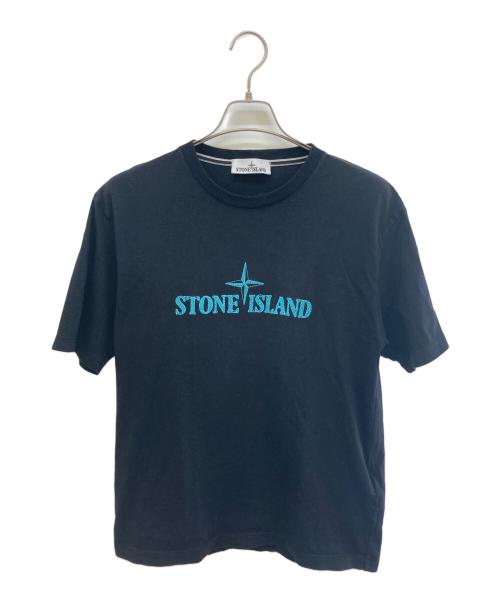 STONE ISLAND（ストーンアイランド）STONE ISLAND (ストーンアイランド) STITCHES TWO EMBROIDERY ブラック サイズ:Mの古着・服飾アイテム