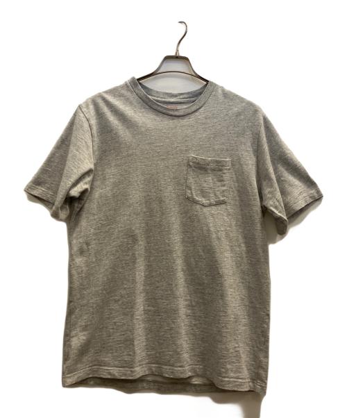 SUPREME（シュプリーム）SUPREME (シュプリーム) S/S Pocket Tee グレー サイズ:Мの古着・服飾アイテム