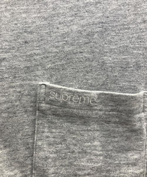 SUPREME（シュプリーム）SUPREME (シュプリーム) S/S Pocket Tee グレー サイズ:Мの古着・服飾アイテム