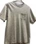 中古・古着 SUPREME (シュプリーム) S/S Pocket Tee グレー サイズ:М：6000円