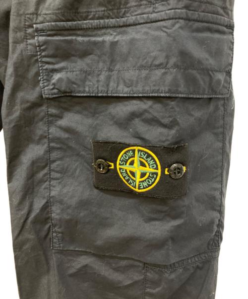 STONE ISLAND（ストーンアイランド）STONE ISLAND (ストーンアイランド) STRETCH COTTON TELA PARACADUTE GARMENT DYED ダークネイビー サイズ:W32の古着・服飾アイテム