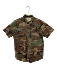 RRL×Ron Herman（ダブルアールエル×ロンハーマン）の古着「Craftman Short Sleeve Shirt」｜オリーブ