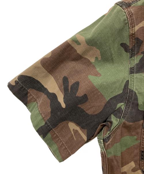 RRL（ダブルアールエル）RRL (ダブルアールエル) Ron Herman (ロンハーマン) Craftman Short Sleeve Shirt オリーブ サイズ:M　　の古着・服飾アイテム