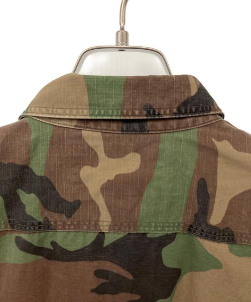 RRL（ダブルアールエル）RRL (ダブルアールエル) Ron Herman (ロンハーマン) Craftman Short Sleeve Shirt オリーブ サイズ:M　　の古着・服飾アイテム