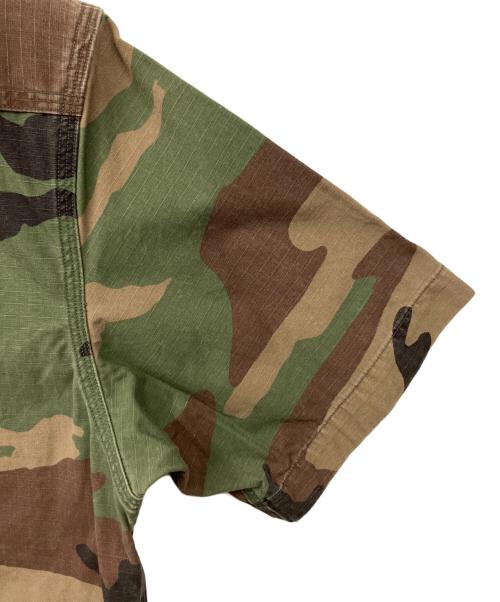 RRL（ダブルアールエル）RRL (ダブルアールエル) Ron Herman (ロンハーマン) Craftman Short Sleeve Shirt オリーブ サイズ:M　　の古着・服飾アイテム