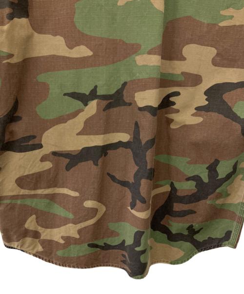 RRL（ダブルアールエル）RRL (ダブルアールエル) Ron Herman (ロンハーマン) Craftman Short Sleeve Shirt オリーブ サイズ:M　　の古着・服飾アイテム