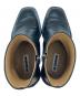 中古・古着 JIL SANDER (ジルサンダー) フロントパネル ブーツ ブラック サイズ:36：47000円