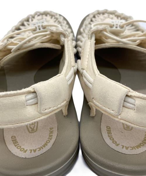 KEEN（キーン）KEEN (キーン) “UNEEK” サンダル ユニーク 編み込み スポーツサンダル ホワイト サイズ:24.5ｃｍの古着・服飾アイテム