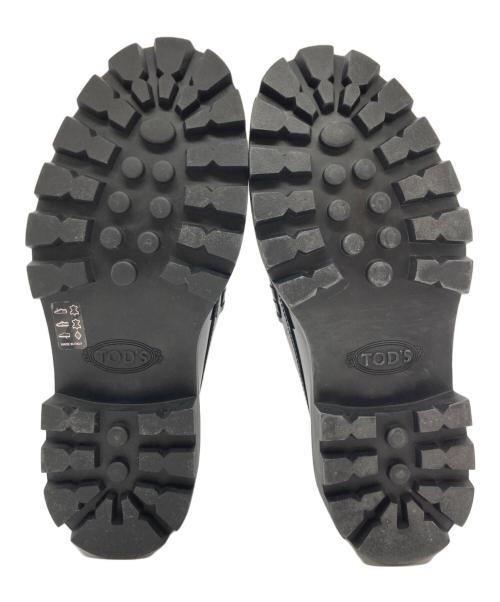 TOD'S（トッズ）TOD'S (トッズ) レザーローファー ブラック サイズ:37の古着・服飾アイテム