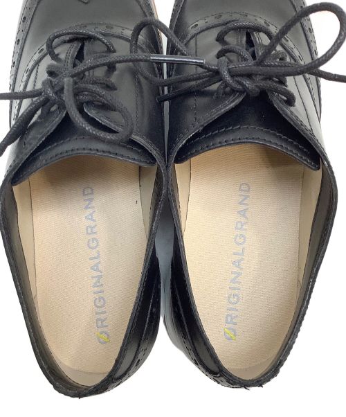 COLE HAAN（コールハーン）COLE HAAN (コールハーン) オリジナルグランド ウィング II ブラック サイズ:7 1/2の古着・服飾アイテム