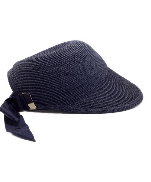 Athena NEW YORK（アシーナニューヨーク）Athena NEW YORK (アシーナニューヨーク) JANET キャップ ネイビーの古着・服飾アイテム