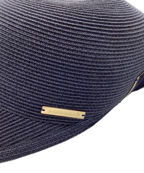 Athena NEW YORK（アシーナニューヨーク）Athena NEW YORK (アシーナニューヨーク) JANET キャップ ネイビーの古着・服飾アイテム