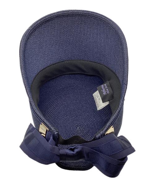 Athena NEW YORK（アシーナニューヨーク）Athena NEW YORK (アシーナニューヨーク) JANET キャップ ネイビーの古着・服飾アイテム