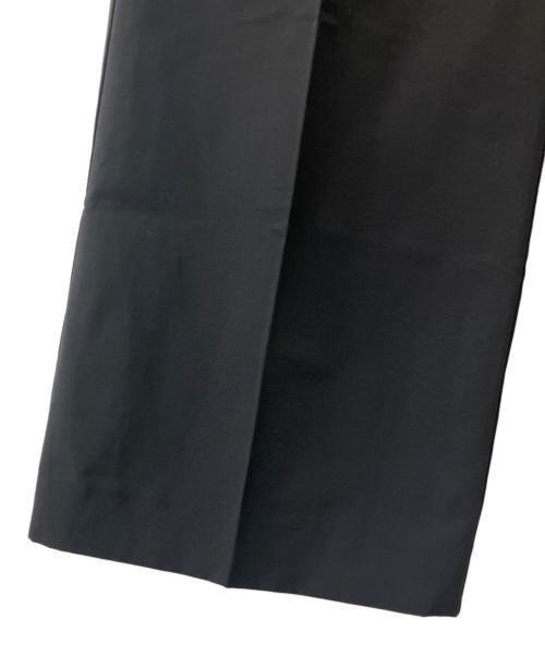 IENA（イエナ）IENA (イエナ) グログラン クロップドパンツ ブラック サイズ:34の古着・服飾アイテム