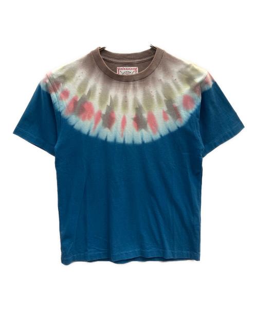 A BATHING APE（ア ベイシング エイプ）A BATHING APE (ア ベイシング エイプ) タイダイTシャツ ネイビー サイズ:Ｓの古着・服飾アイテム