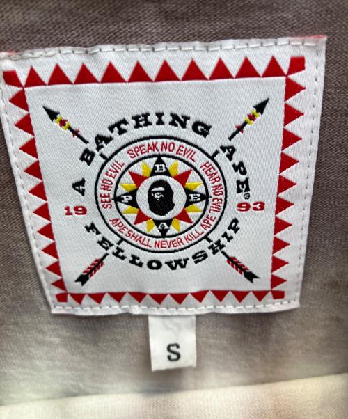 A BATHING APE（ア ベイシング エイプ）A BATHING APE (ア ベイシング エイプ) タイダイTシャツ ネイビー サイズ:Ｓの古着・服飾アイテム