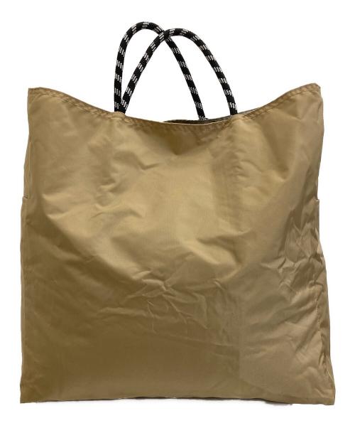 NOMADIS（ノマディス）NOMADIS (ノマディス) ナイロントートバッグ ベージュの古着・服飾アイテム