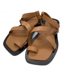 A・EMERY MATTEAU（ストラップサンダル）の古着「Spargi サンダル」｜ブラウン