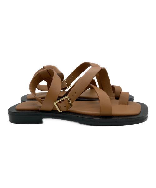 A・EMERY MATTEAU（ストラップサンダル）A・EMERY MATTEAU (ストラップサンダル) Spargi サンダル ブラウン サイズ:36の古着・服飾アイテム