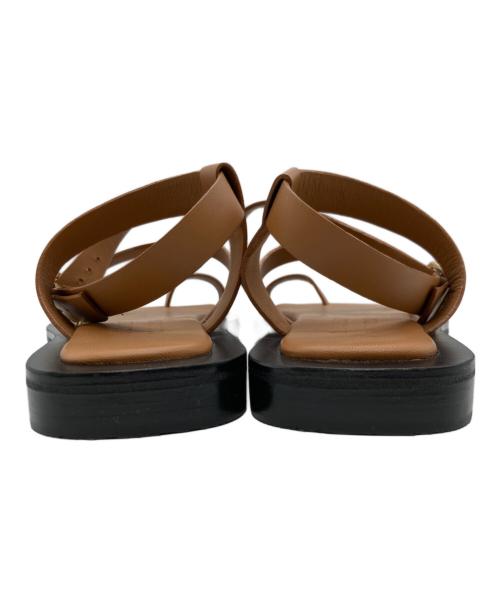 A・EMERY MATTEAU（ストラップサンダル）A・EMERY MATTEAU (ストラップサンダル) Spargi サンダル ブラウン サイズ:36の古着・服飾アイテム