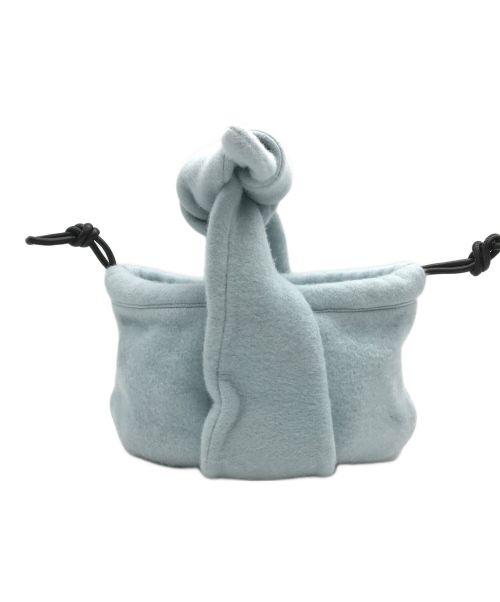 The Leather Edit（ザ・レザーエディット）The Leather Edit (ザ・レザーエディット) Kabocha Bag ライトブルーの古着・服飾アイテム