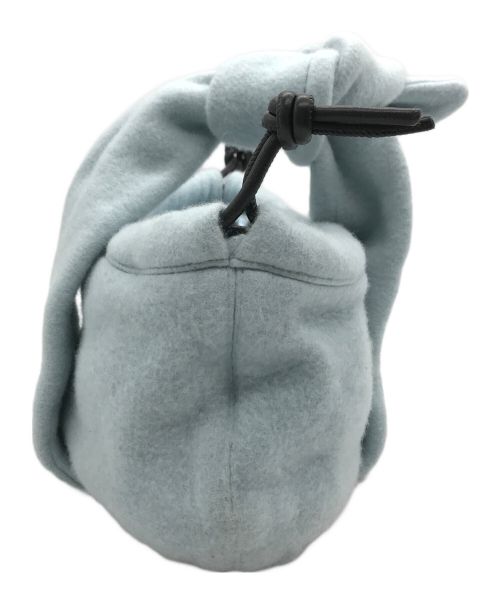 The Leather Edit（ザ・レザーエディット）The Leather Edit (ザ・レザーエディット) Kabocha Bag ライトブルーの古着・服飾アイテム