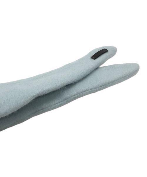 The Leather Edit（ザ・レザーエディット）The Leather Edit (ザ・レザーエディット) Kabocha Bag ライトブルーの古着・服飾アイテム