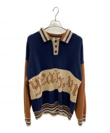 son of the cheese（（サノバチーズ））の古着「Yeah um no Knit」｜マルチカラー