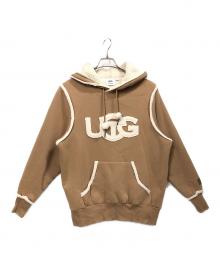 UGG×TELFAR（アグ×テルファー）の古着「Logo Hoodie」｜ベージュ