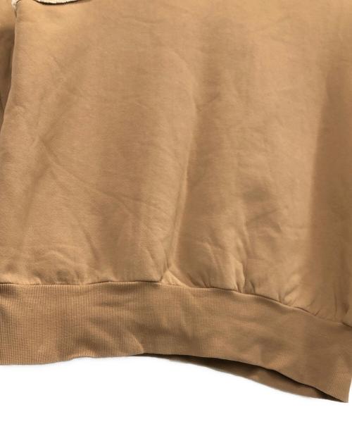 UGG（アグ）UGG (アグ) TELFAR (テルファー) Logo Hoodie ベージュ サイズ:Sの古着・服飾アイテム