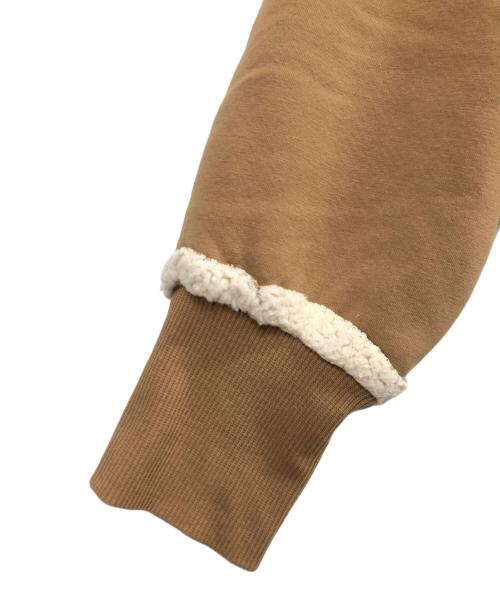 UGG（アグ）UGG (アグ) TELFAR (テルファー) Logo Hoodie ベージュ サイズ:Sの古着・服飾アイテム