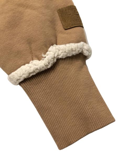 UGG（アグ）UGG (アグ) TELFAR (テルファー) Logo Hoodie ベージュ サイズ:Sの古着・服飾アイテム
