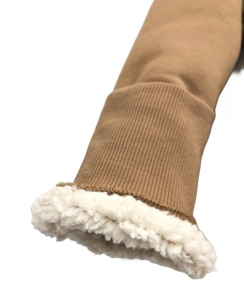 UGG（アグ）UGG (アグ) TELFAR (テルファー) Logo Hoodie ベージュ サイズ:Sの古着・服飾アイテム