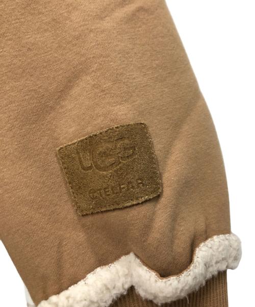 UGG（アグ）UGG (アグ) TELFAR (テルファー) Logo Hoodie ベージュ サイズ:Sの古着・服飾アイテム