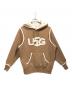 UGG（アグ）の古着「Logo Hoodie」｜ベージュ