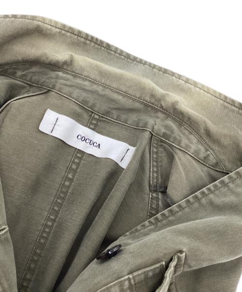 COCUCA（コキュカ）COCUCA (コキュカ) フィールドジャケット オリーブ サイズ:表記なしの古着・服飾アイテム