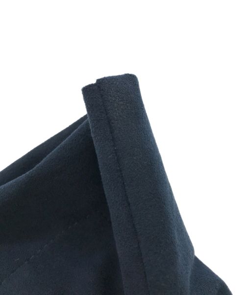 zattu（ザッツ）zattu (ザッツ) マイクロファイバースエード ショッピングバッグ ネイビーの古着・服飾アイテム