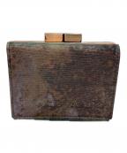 Jean Paul GAULTIERジャンポールゴルチェ）の古着「3つ折り財布」｜タマムシ色