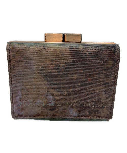 Jean Paul GAULTIER（ジャンポールゴルチェ）Jean Paul GAULTIER (ジャンポールゴルチェ) 3つ折り財布 タマムシ色の古着・服飾アイテム