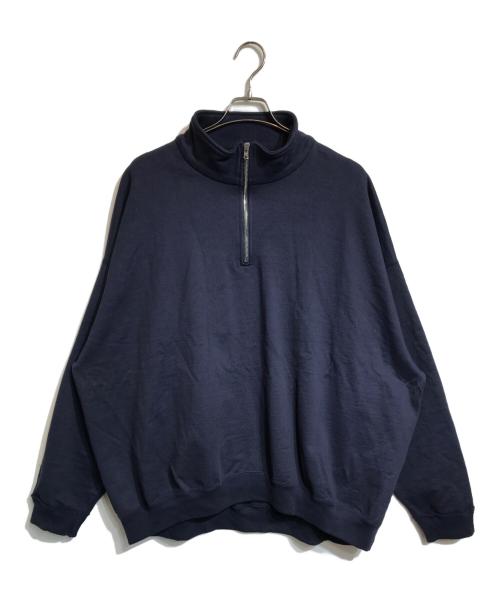 MARKAWARE（マーカウェア）MARKAWARE (マーカウェア) クォータージップ プルオーバー ネイビー サイズ:2の古着・服飾アイテム