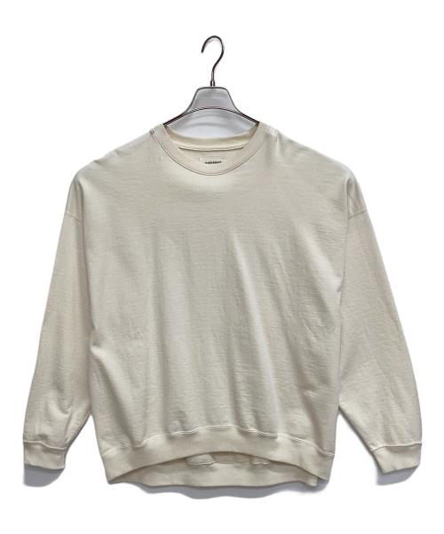 MARKAWARE（マーカウェア）MARKAWARE (マーカウェア) HUGE SWEAT アイボリー サイズ:SIZE1の古着・服飾アイテム