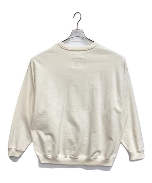 MARKAWARE（マーカウェア）MARKAWARE (マーカウェア) HUGE SWEAT アイボリー サイズ:SIZE1の古着・服飾アイテム