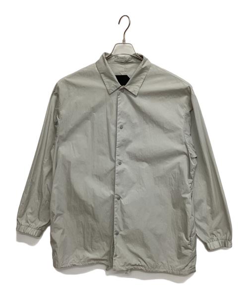 ATON（エイトン）ATON (エイトン) NATURAL DYE NYLONコーチジャケット グレー サイズ:06の古着・服飾アイテム