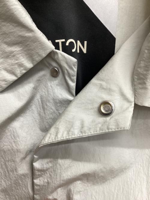 ATON（エイトン）ATON (エイトン) NATURAL DYE NYLONコーチジャケット グレー サイズ:06の古着・服飾アイテム