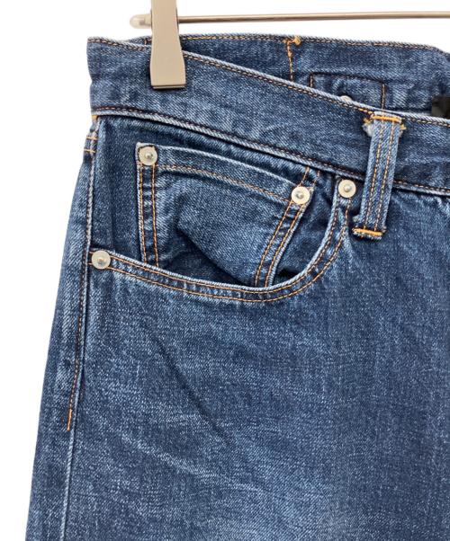 ES:S（エス）ES:S (エス) CINCH BACK BAGGY JEANS インディゴ サイズ:32の古着・服飾アイテム