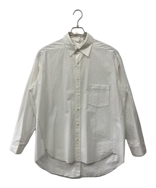 Ujoh（ウジョー）Ujoh (ウジョー) Full Open Shirt ホワイト サイズ:2の古着・服飾アイテム