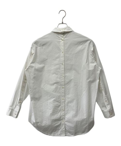 Ujoh（ウジョー）Ujoh (ウジョー) Full Open Shirt ホワイト サイズ:2の古着・服飾アイテム