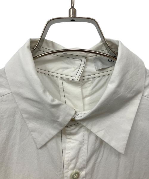 Ujoh（ウジョー）Ujoh (ウジョー) Full Open Shirt ホワイト サイズ:2の古着・服飾アイテム